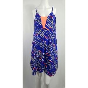 Lush Multicolored Spaghetti Strap dress